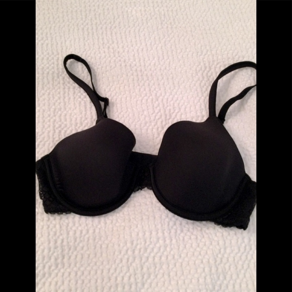 MAIDENFORM LIGHTLY PADDED BRA BLACK
